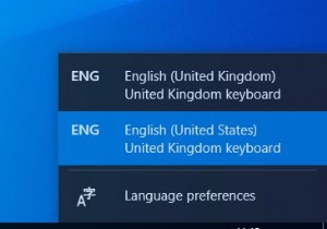 Windows 10에서 삭제되지 않는 고정 키보드 레이아웃 제거하는 방법