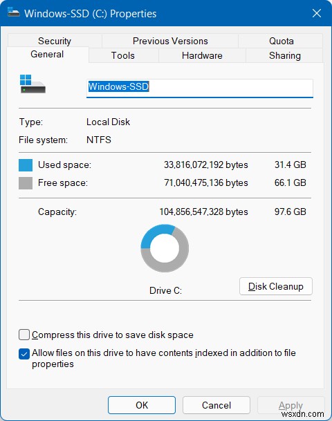 Windows의 디스크 공간 정리 도구 및 방법