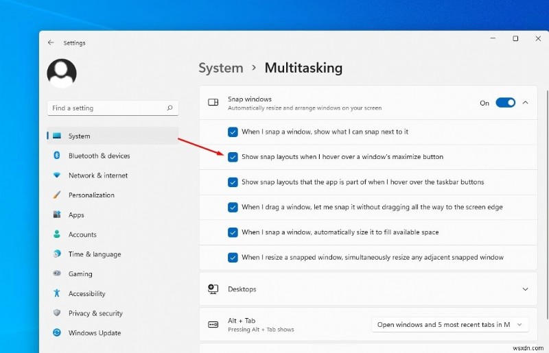 Windows 11 스냅 레이아웃이 작동하지 않습니까? 문제를 해결하기 위한 3가지 작업 솔루션