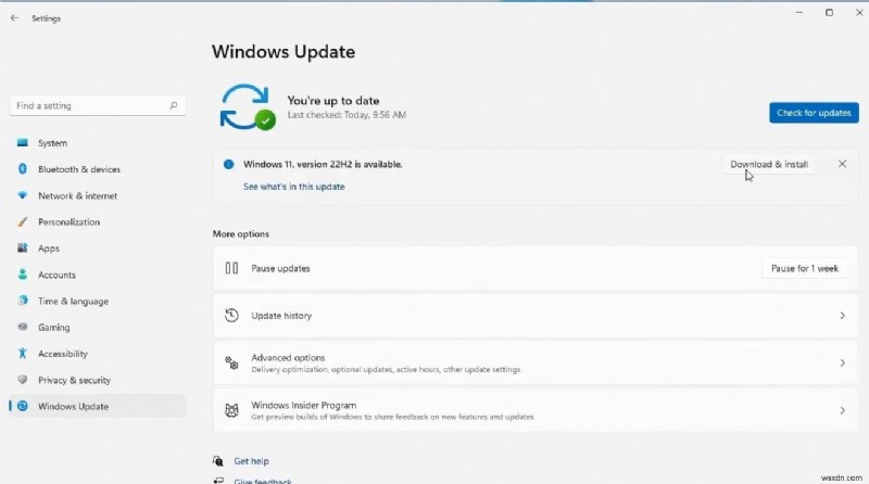 Windows 11 버전 22H2 출시! 지금 받는 방법은 다음과 같습니다.