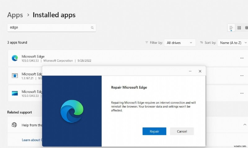 해결됨:Windows 11 노트북의 Microsoft Edge 배터리 소모 문제