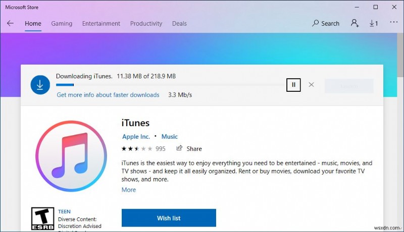 Windows 10용 iTunes 다운로드 및 설치 방법