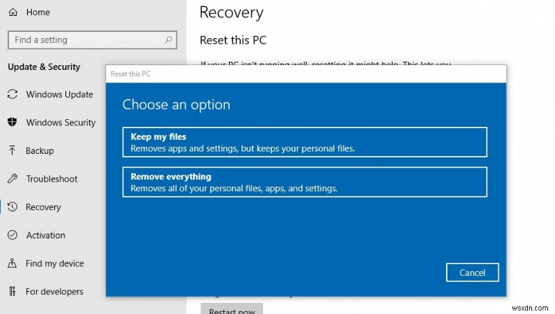 Windows 10 버전 21H2에 기본 앱을 다시 설치하는 방법