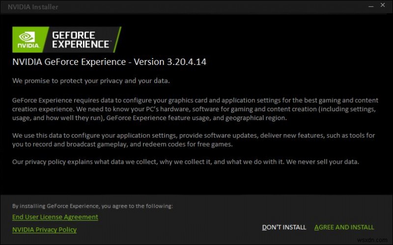 Windows 10에서 GeForce Experience 오류 코드 0x0003을 수정하는 방법