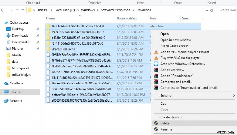 Windows 10, 8.1 및 7에서 Windows 업데이트 캐시를 지우는 방법