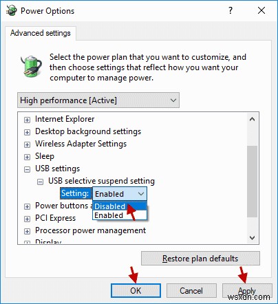 해결됨:USB 장치가 Windows 10에서 계속 연결 해제되었다가 다시 연결됨
