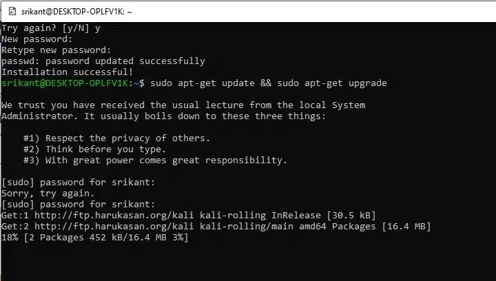 Windows 10 하위 시스템에 Kali Linux를 설치하는 방법(단계별 가이드)