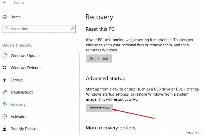 Windows 10에서 드라이버 서명 적용을 비활성화하는 방법