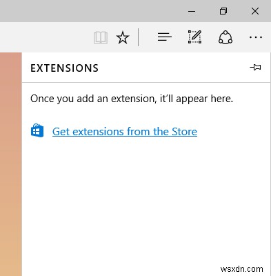 Microsoft Edge 확장이 필요하십니까? 추가 또는 제거 단계는 다음과 같습니다.