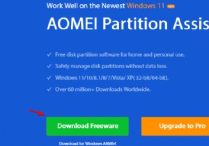 AOMEI Partition Assistant Standard - 무료 다운로드 및 종합 개요 