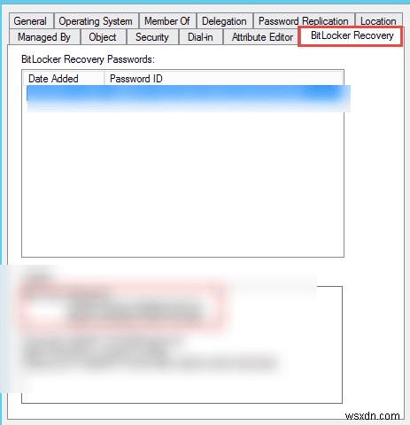 Active Directory에 BitLocker 복구 키를 안전하게 저장 및 관리 