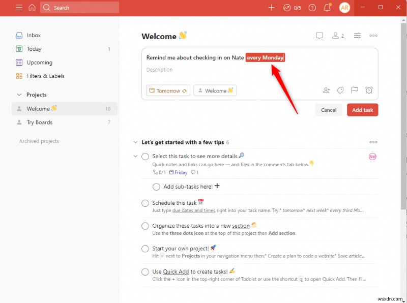 Todoist vs. Microsoft To Do:작업 흐름에 가장 적합한 작업 관리자 선택 