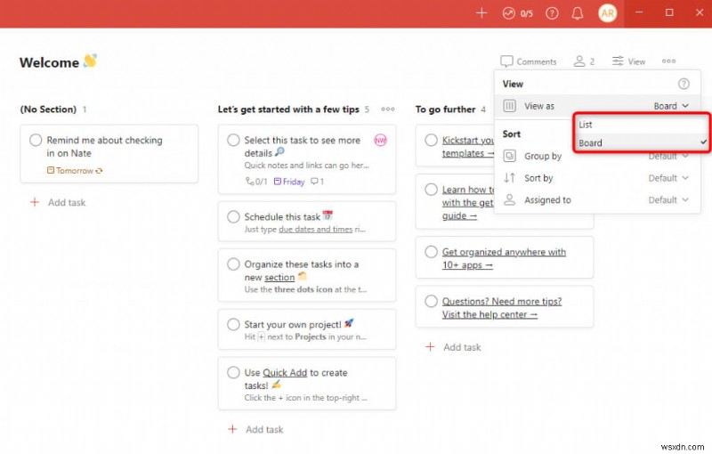 Todoist vs. Microsoft To Do:작업 흐름에 가장 적합한 작업 관리자 선택 