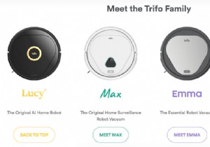 Trifo Lucy:AI 기반 진공 청소기 및 걸레 - 스마트 청소 및 홈 보안 