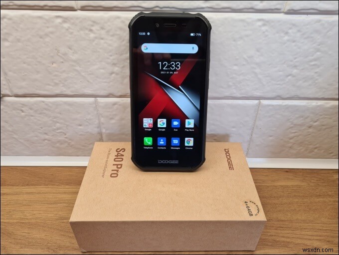 DOOGEE S40 Pro 리뷰 – 거친 작업 환경을 위해 제작된 견고한 Android 휴대폰 