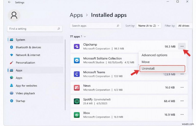 최고의 성능을 위해 Windows 11에서 Bloatware를 안전하게 제거 