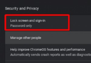 Chromebook 보안:화면 잠금 빠른 가이드 