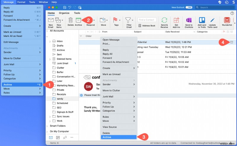 Outlook 이메일 아카이빙 마스터하기:데스크톱, 웹 및 모바일을 위한 단계별 가이드 