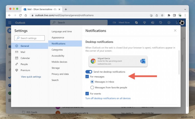 Outlook 알림 마스터하기:알림 활성화, 비활성화 및 사용자 정의 