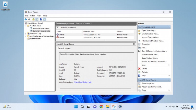 Windows 덤프 파일 생성 실패를 신속하게 해결 