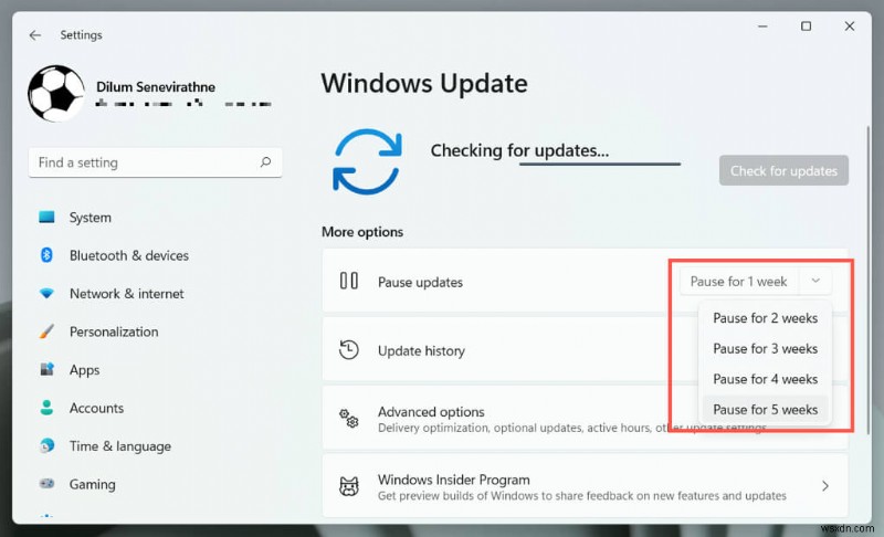 Windows 업데이트를 일시 중지 또는 비활성화하고 원치 않는 업그레이드를 방지하는 방법 