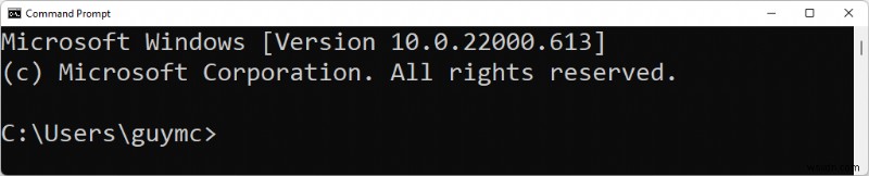 마스터 Windows 명령 프롬프트:36가지 주요 키보드 단축키 