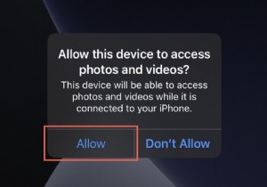 Windows 10 또는 11에서 iPhone의 DCIM 폴더 복원 