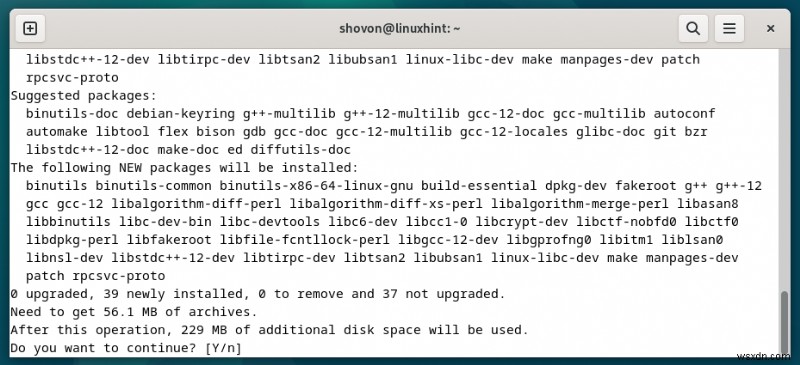 단계별 가이드:Debian 12에 GCC C/C++ 컴파일러 설치 