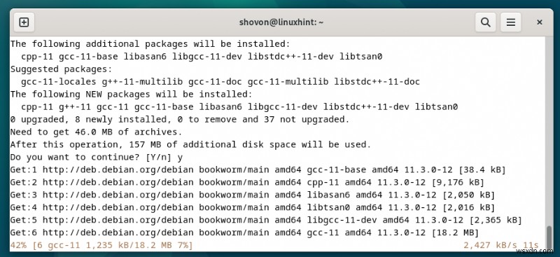 단계별 가이드:Debian 12에 GCC C/C++ 컴파일러 설치 