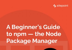 Master npm:JavaScript 개발자를 위한 전문가 과정, 교육 및 리소스 