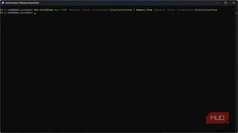 4개의 PowerShell One-Liner로 Windows 유지 관리 시간 절약 
