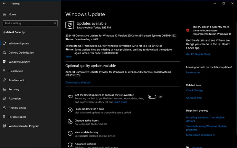Microsoft, Windows 10 지원 종료 - PC에 미치는 영향 