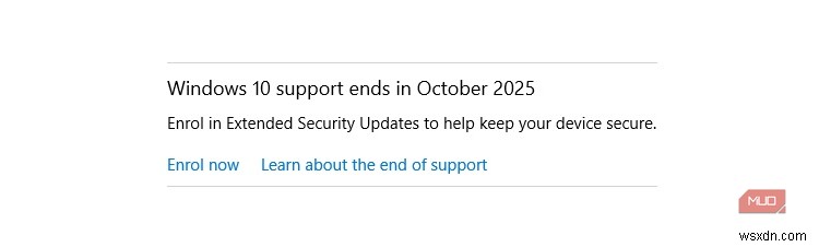 이 간편한 수정으로 Windows 10 지원을 2026년까지 연장하세요 