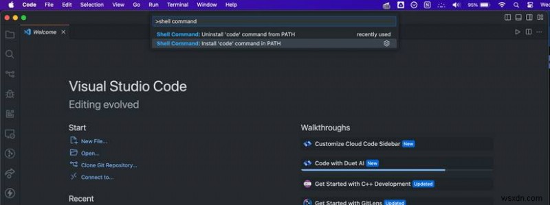 macOS 터미널의  zsh:명령을 찾을 수 없음:코드  오류 수정 - 빠른 가이드 