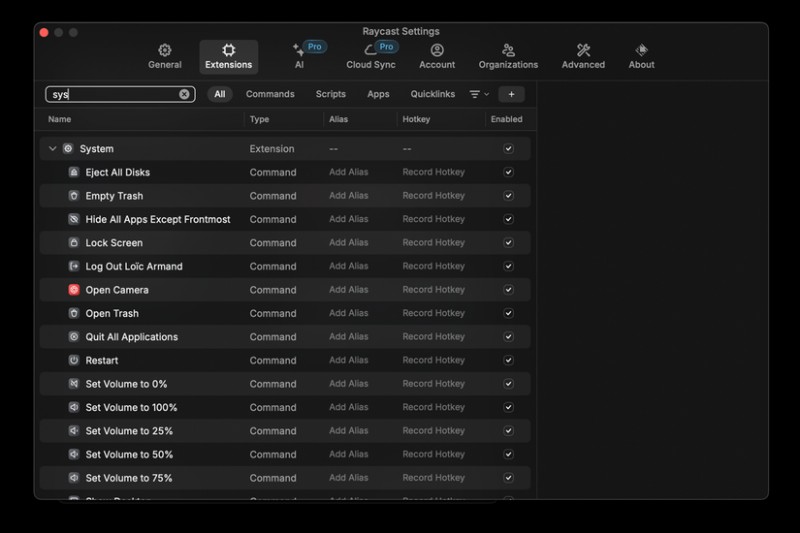 Raycast:생산성 향상을 위한 필수 Mac 앱 