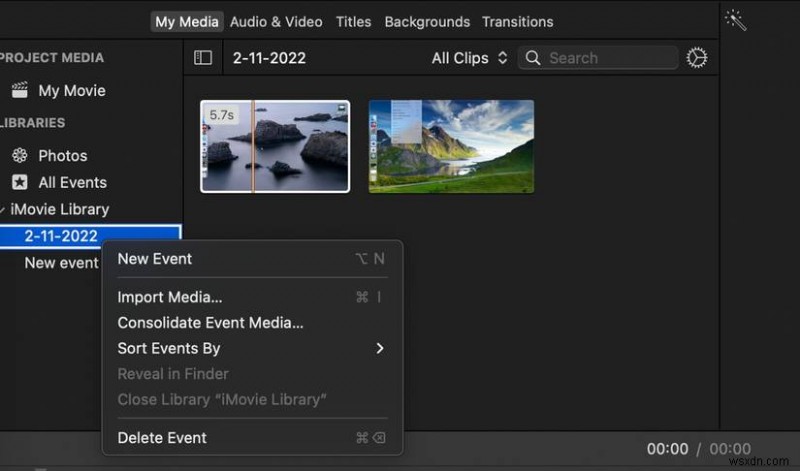 iMovie 보관함 재설정 및 삭제:완전한 단계별 가이드 