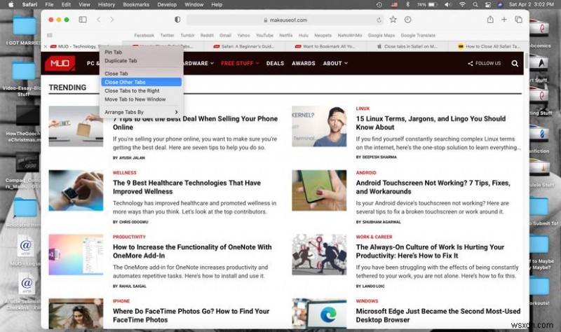 iPhone, iPad 및 Mac에서 모든 Safari 탭을 빠르게 닫습니다. 