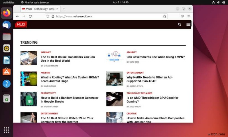 Ubuntu 22.04 Jammy Jellyfish, 논란의 여지가 있는 Firefox 업데이트 소개 