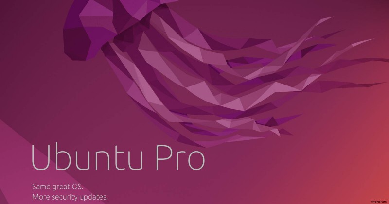 Ubuntu Pro로 Ubuntu 경험을 향상시키세요 
