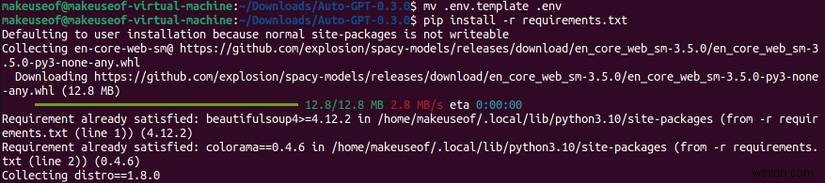Ubuntu에서 Auto-GPT 설치 및 구성에 대한 단계별 가이드 