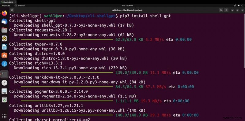 ShellGPT를 사용하여 Ubuntu 터미널에서 ChatGPT 실행:빠른 설정 가이드 