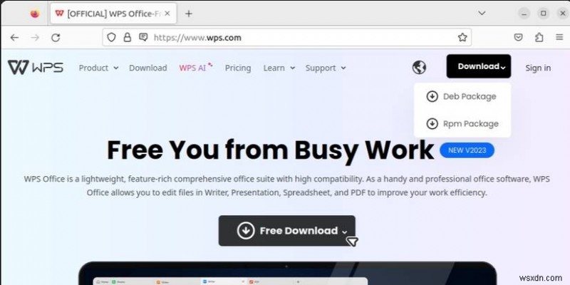 단계별 가이드:원활한 생산성을 위해 Ubuntu에 WPS Office 설치 