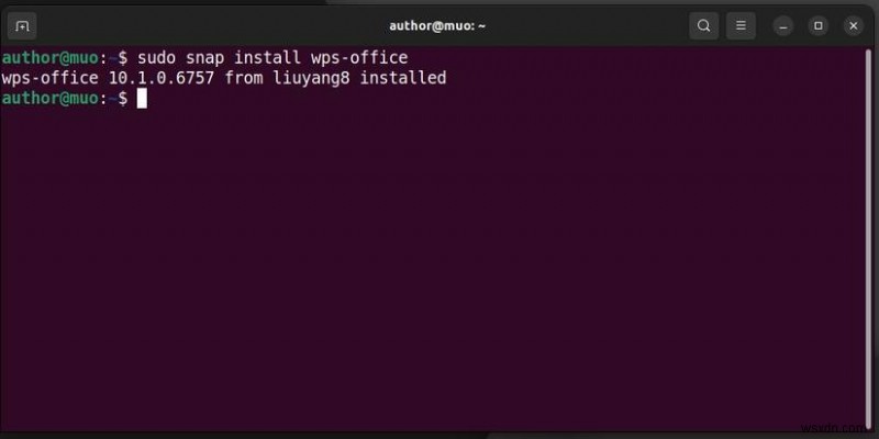 단계별 가이드:원활한 생산성을 위해 Ubuntu에 WPS Office 설치 
