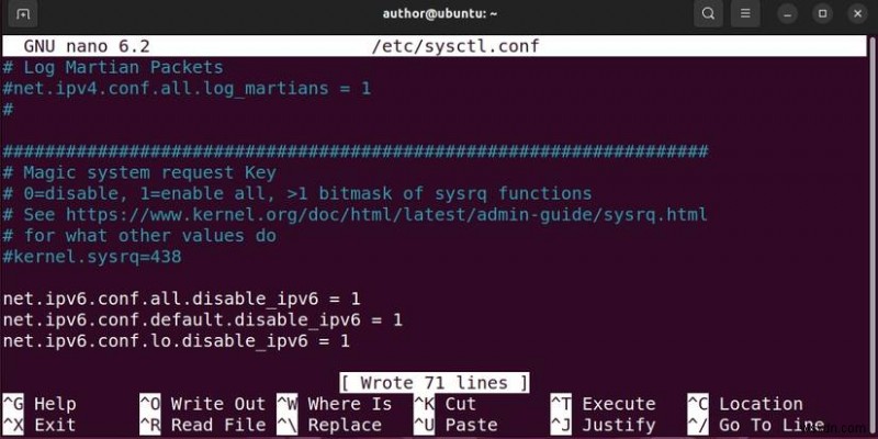 Ubuntu에서 IPv6 비활성화:단계별 가이드 