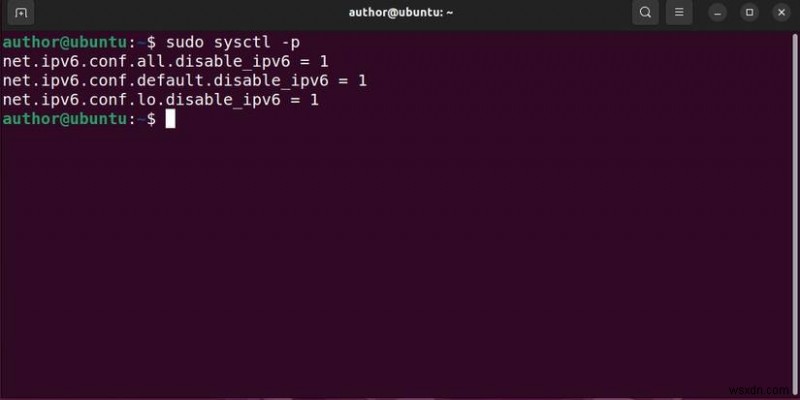 Ubuntu에서 IPv6 비활성화:단계별 가이드 
