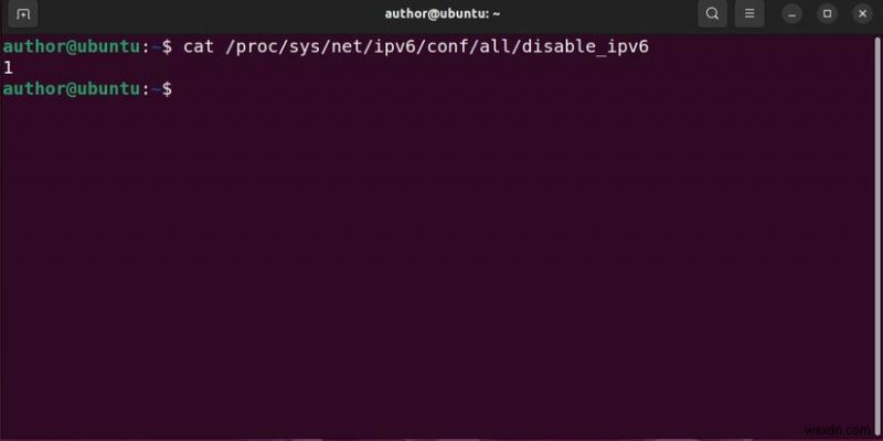 Ubuntu에서 IPv6 비활성화:단계별 가이드 