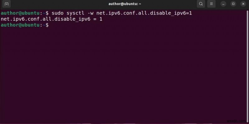 Ubuntu에서 IPv6 비활성화:단계별 가이드 