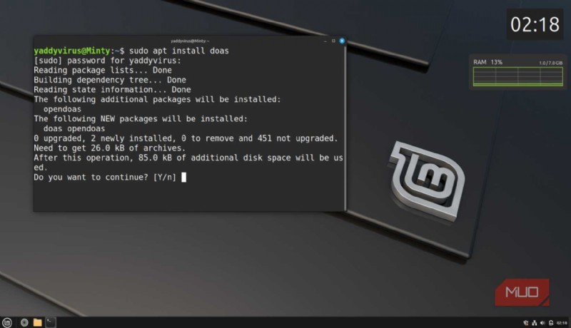 sudo에서 doas까지:보안 강화를 위해 Linux 권한 단순화 