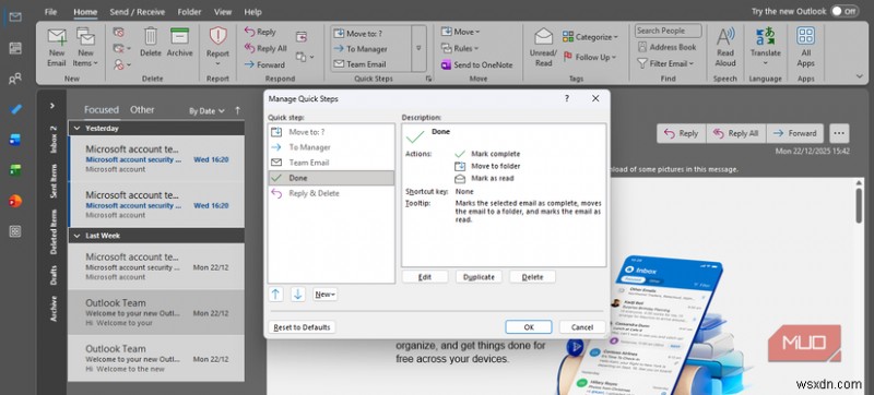 생산성 향상을 위해 Microsoft에서 가장 과소평가된 Outlook 기능을 살펴보세요 