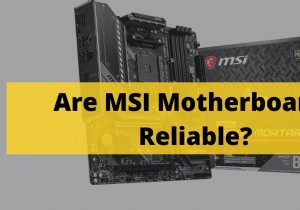 MSI 마더보드 완벽 가이드: 2022년 기준 신뢰성과 게이밍 성능 총정리